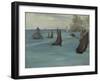 Steamboat Leaving Boulogne, 1864-Edouard Manet-Framed Giclee Print