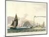 Steamboat on the Clyde Near Dumbarton, C1814-William Daniell-Mounted Giclee Print