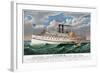 Steamboat: Pilgrim, c1883-Currier & Ives-Framed Giclee Print