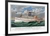 Steamboat: Pilgrim, c1883-Currier & Ives-Framed Giclee Print