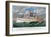 Steamboat: Pilgrim, c1883-Currier & Ives-Framed Giclee Print