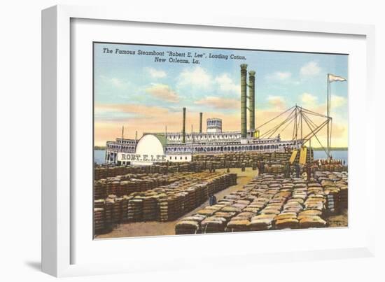 Steamboat Robert E. Lee, New Orleans, Louisiana-null-Framed Art Print