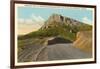 Steamboat Rock, Big Horn Mountains, Wyoming-null-Framed Art Print