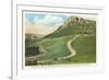 Steamboat Rock, Big Horn Mountains, Wyoming-null-Framed Premium Giclee Print