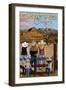 Steamboat Springs, Colorado - Cowgirls-Lantern Press-Framed Art Print