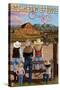 Steamboat Springs, Colorado - Cowgirls-Lantern Press-Stretched Canvas