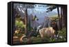 Steamboat Springs, Colorado - Wildlife Utopia-Lantern Press-Framed Stretched Canvas