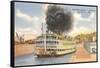 Steamboat, St. Louis, Missouri-null-Framed Stretched Canvas