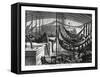 Steamboat Travelling on the Orinoco, South America, 1877-null-Framed Stretched Canvas