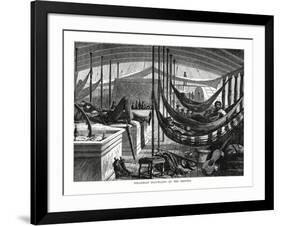 Steamboat Travelling on the Orinoco, South America, 1877-null-Framed Giclee Print