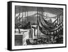 Steamboat Travelling on the Orinoco, South America, 1877-null-Framed Stretched Canvas