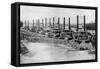 Steamboats-null-Framed Stretched Canvas