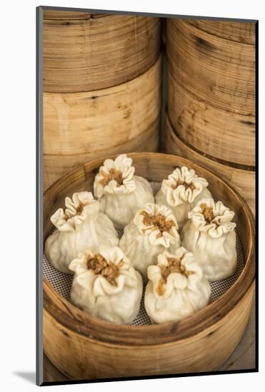 Steamed Dumplings (Steamed Bun or Xiaolongbao), Qibao, Shanghai, China-Jon Arnold-Mounted Photographic Print