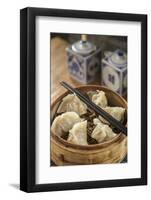 Steamed Dumplings (Steamed Bun or Xiaolongbao), Qibao, Shanghai, China-Jon Arnold-Framed Photographic Print