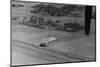 Steamer Beached on Field after Cyclone-null-Mounted Photographic Print