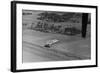 Steamer Beached on Field after Cyclone-null-Framed Photographic Print