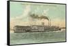 Steamer between Louisville and Cincinnati, Ohio-null-Framed Stretched Canvas