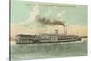 Steamer between Louisville and Cincinnati, Ohio-null-Stretched Canvas