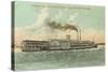 Steamer between Louisville and Cincinnati, Ohio-null-Stretched Canvas