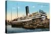 Steamer Coaling, Port Said, Egypt, 20th Century-null-Stretched Canvas
