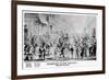 Steamer Day in San Francisco, California, 19th Century-null-Framed Giclee Print