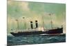 Steamer Kroonland, 1903-Antonio Jacobsen-Mounted Giclee Print