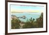 Steamer Landing on Lake Champlain, Vermont-null-Framed Premium Giclee Print