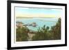 Steamer Landing on Lake Champlain, Vermont-null-Framed Premium Giclee Print