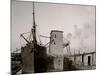 Steamer Loading Grain from Floating Elevator, New Orleans, La.-null-Mounted Photo