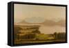 Steamer Off Shelburne Point, 1850-1890-Charles Louis Heyde-Framed Stretched Canvas