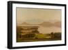 Steamer Off Shelburne Point, 1850-1890-Charles Louis Heyde-Framed Giclee Print