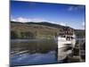 Steamer on Lake Windermere, Lake District National Park, Cumbria, England, United Kingdom-David Hughes-Mounted Photographic Print