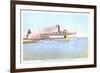 Steamer Rounding Brant Point, Nantucket, Massachusetts-null-Framed Art Print