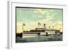 Steamer S.S. City of Toledo, Detroit and Toledo-null-Framed Giclee Print