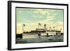 Steamer S.S. City of Toledo, Detroit and Toledo-null-Framed Giclee Print