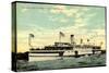 Steamer S.S. City of Toledo, Detroit and Toledo-null-Stretched Canvas