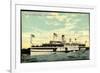 Steamer S.S. City of Toledo, Detroit and Toledo-null-Framed Giclee Print