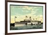 Steamer S.S. City of Toledo, Detroit and Toledo-null-Framed Giclee Print