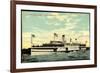 Steamer S.S. City of Toledo, Detroit and Toledo-null-Framed Giclee Print