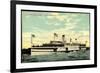 Steamer S.S. City of Toledo, Detroit and Toledo-null-Framed Giclee Print