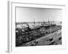 Steamer Ships in Calcutta Harbor-null-Framed Photographic Print