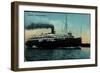 Steamer Western States En Route, Vapor, Detroit Line-null-Framed Giclee Print