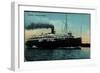 Steamer Western States En Route, Vapor, Detroit Line-null-Framed Giclee Print