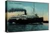 Steamer Western States En Route, Vapor, Detroit Line-null-Stretched Canvas