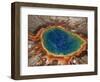 Steaming Blue Hot Spring-Raymond Gehman-Framed Photographic Print