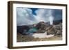 Steaming Fumarole on the Gorely Volcano, Kamchatka, Russia, Eurasia-Michael-Framed Photographic Print