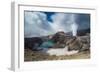 Steaming Fumarole on the Gorely Volcano, Kamchatka, Russia, Eurasia-Michael-Framed Photographic Print