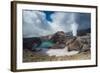 Steaming Fumarole on the Gorely Volcano, Kamchatka, Russia, Eurasia-Michael-Framed Photographic Print