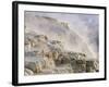 Steaming Hot Springs-null-Framed Photographic Print