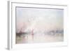 Steaming into Lincoln, 1894-Frederick Stead-Framed Giclee Print